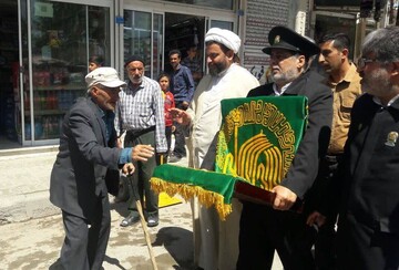 کاروان زیر سایه خورشید به شیروان رسید
