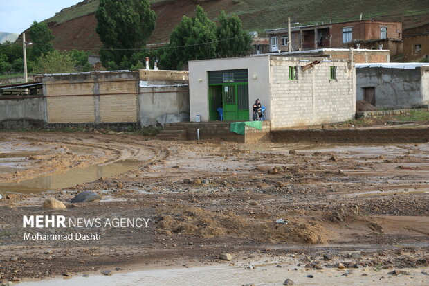 سیلاب باعث قطعی آب روستاهای نوار مرزی گنبدکاووس شد