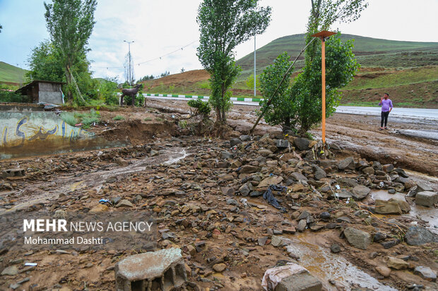 
Germi after flash floods