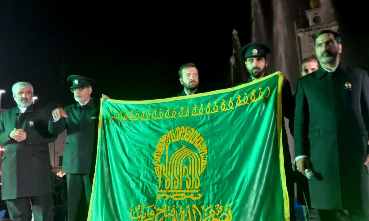 رشت غرق در باران نور سرور در روز میلاد امام رضا (ع)