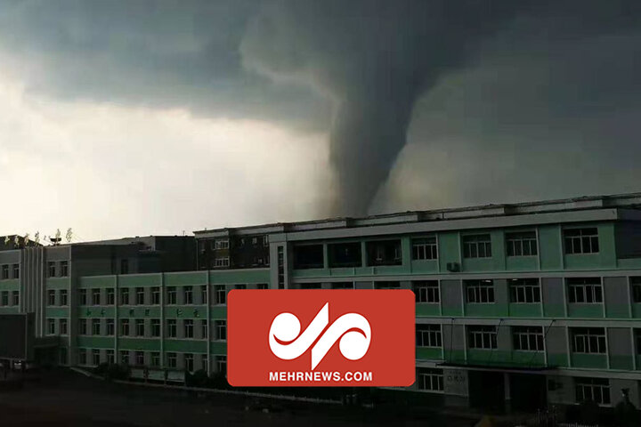 گردباد هولناک در چین