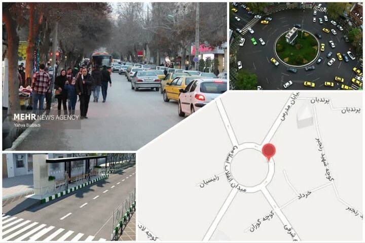 محدودیت تردد در میدان انقلاب اسلامی کرمانشاه موقتی است