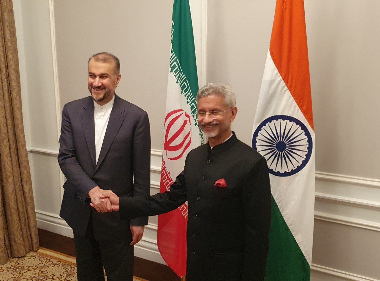 ایران اور بھارتی وزرائے خارجہ کی ملاقات، اہم امور پر تبادلہ خیال