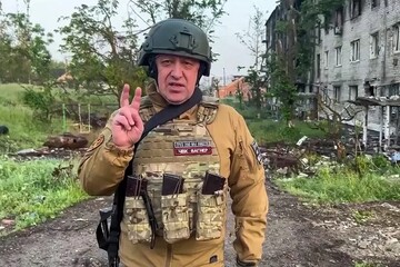 پریگوژین: شبه‌نظامیان حامی مسکو درمسیر تردد ما مین کار می‌گذاشتند