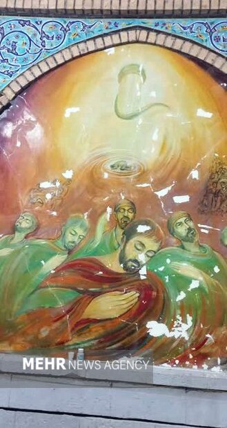 اقدام جالب حوزه هنری/ بازسازی آثار هنری ماندگار مسجد جامع خرمشهر