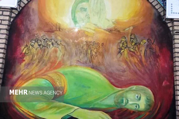 اقدام جالب حوزه هنری/ بازسازی آثار هنری ماندگار مسجد جامع خرمشهر