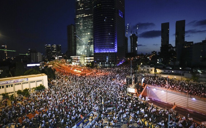 اسرائیل، نتن یاہو مخالف مظاہرے 22ویں ہفتے میں داخل