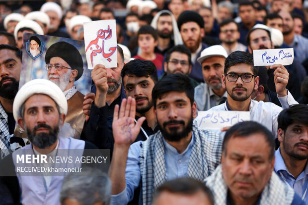 Ceremony for Imam Khomeini's 34th passing anniversary
