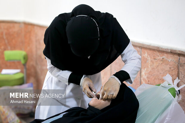 ارائه خدمات درمانی به ۵۰۰ نفر در اردوی جهادی«مشکات گلستان»در بندرترکمن