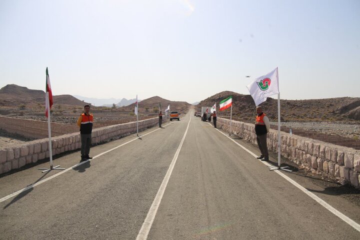 افتتاح 2 پروژه راهسازی در محور مردهک- تنگشاه با اعتبار 52 میلیارد