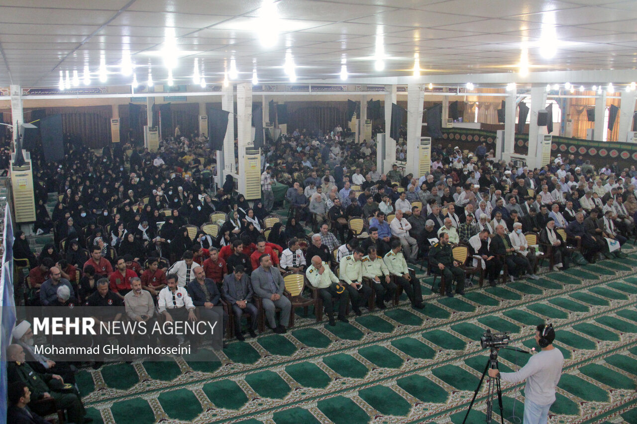 مراسم ارتحال امام خمینی(ره) در بوشهر