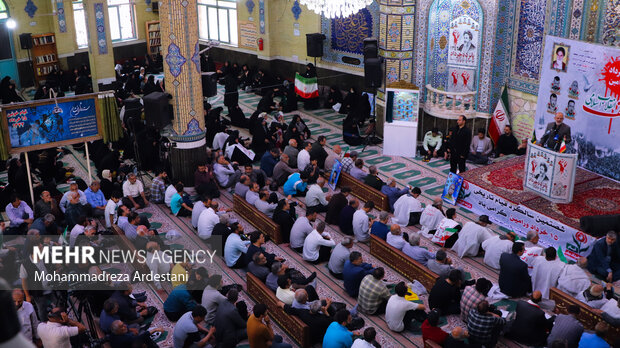 راهپیمایی پرشور قیام خونین ۱۵ خرداد در ورامین