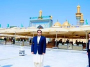 پاکستانی وزیر خارجہ کی امام موسی کاظمؑ کے روضہ مبارک پر حاضری+ ویڈیو