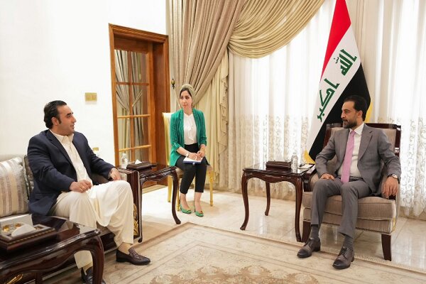 محورهای رایزنی وزیر خارجه پاکستان با رئیس پارلمان عراق