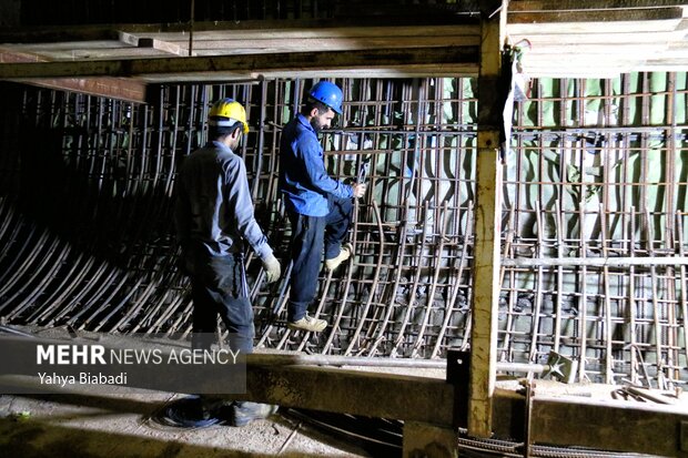 بازدید استاندار کرمانشاه از پروژه قطار شهری