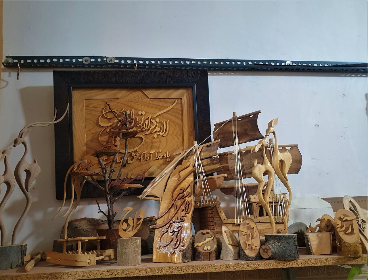 بازارچه گلپایگان برای معرفی شهر ملی منبت کافی نیست + فیلم 7