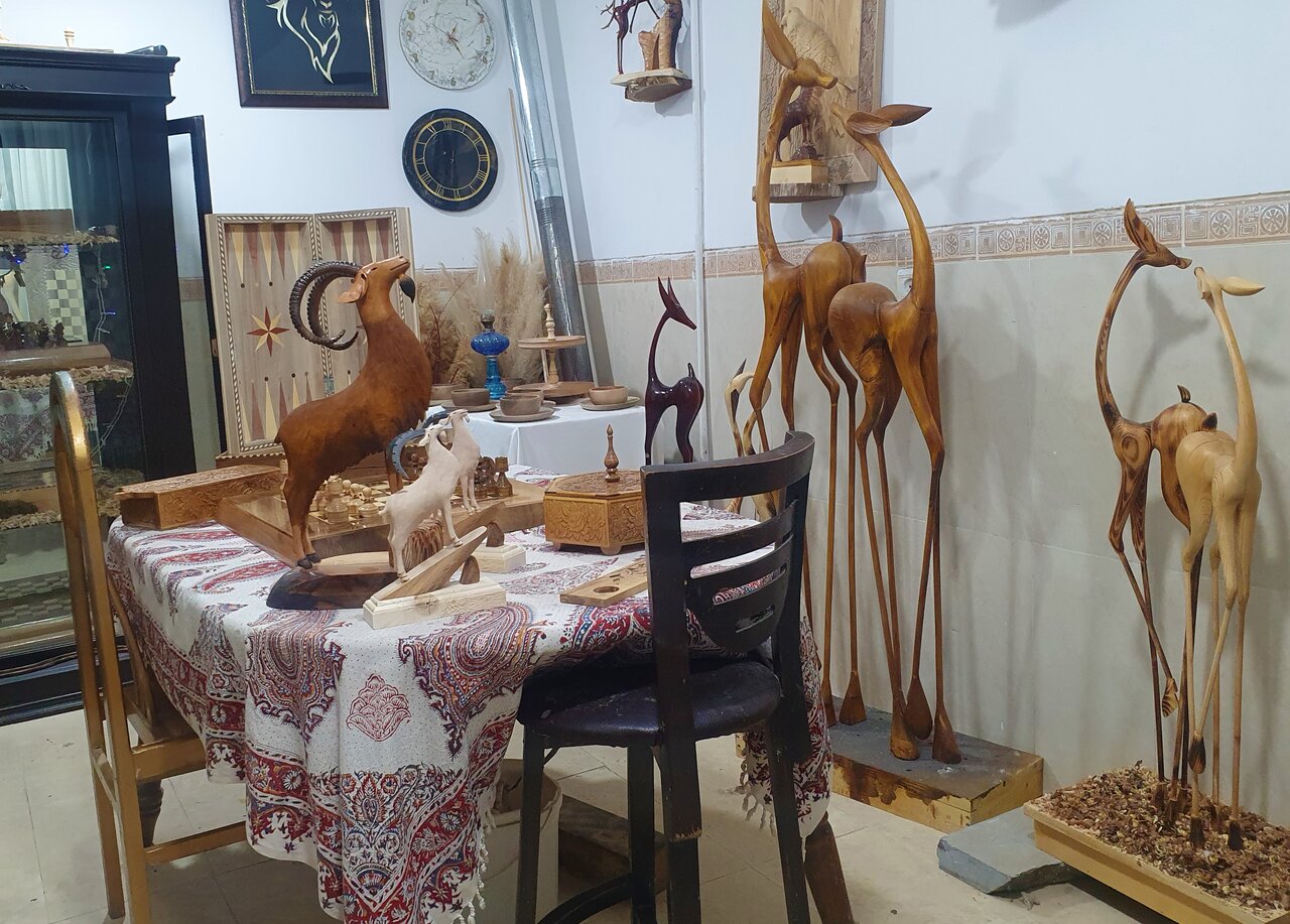 بازارچه گلپایگان برای معرفی شهر ملی منبت کافی نیست + فیلم 4