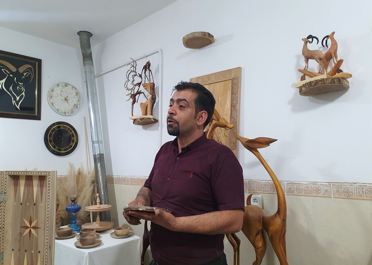 بازارچه گلپایگان برای معرفی شهر ملی منبت کافی نیست + فیلم 5