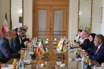 FM Amir-Abdollahian meets Bruneian counterpart in Tehran