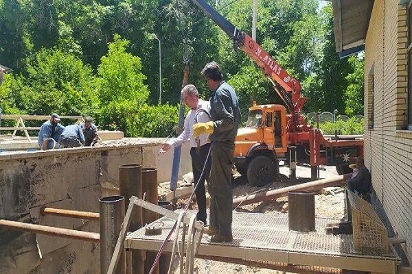 بهرمندی دو روستای چمزین و چلوان از آب آشامیدنی سالم و پایدار 