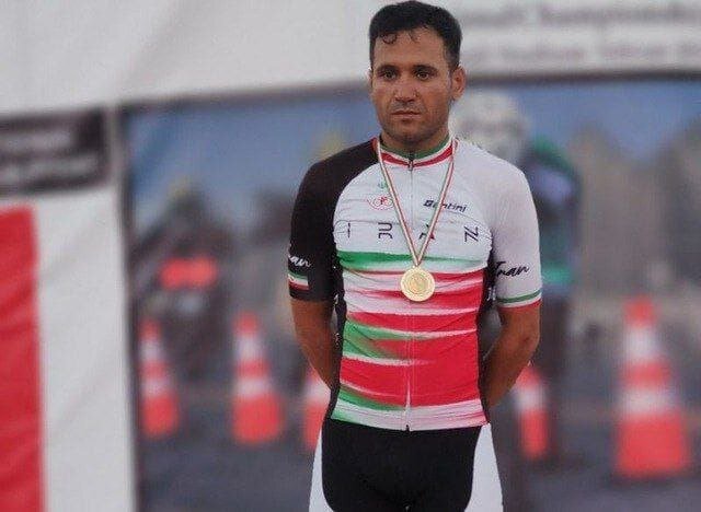 İranlı bisikletçı Asya yarışmalarında madalya kazandı
