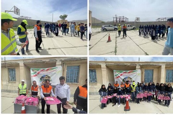 طرح آموزش دانشآموزان مدارس حاشیه راهها در دلفان اجرا شد