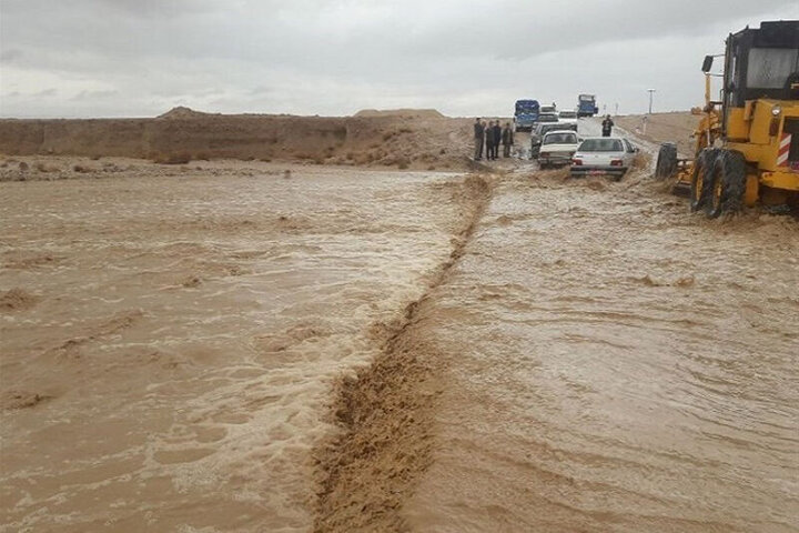 سیلاب در روستای بربر قلعه شهرستان مانه و سملقان