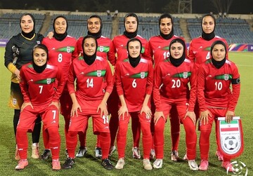Iran down two places in FIFA Women’s World Ranking