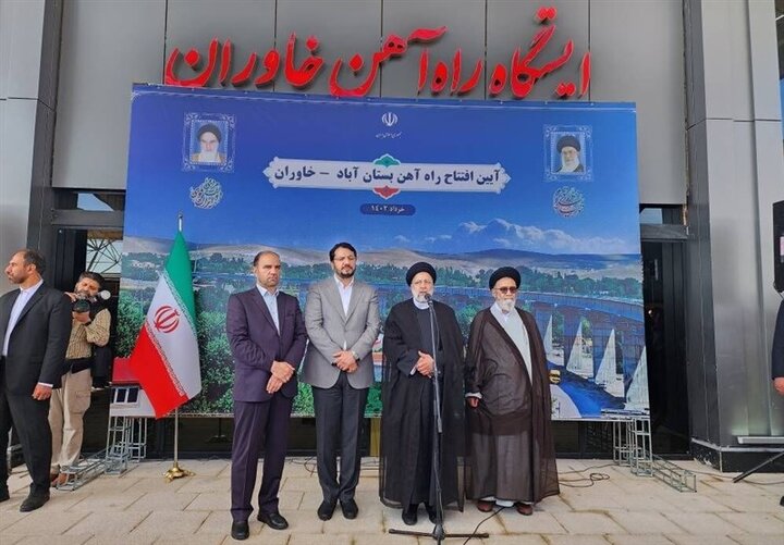 تہران اور تبریز کے درمیان جدید ریلوے لائن کا افتتاح
