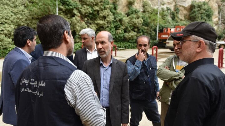 وزیر نیرو از محور سیلزده چالوس بازدید کرد