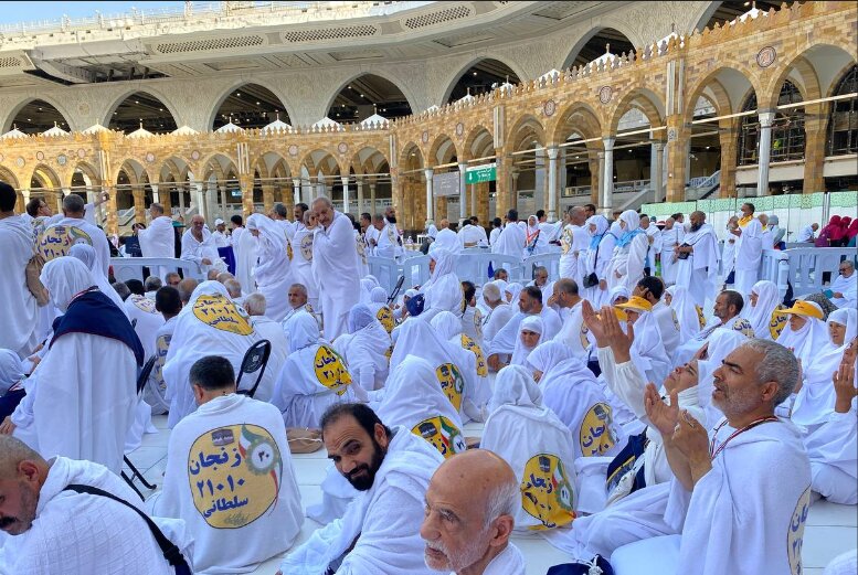 تصاویر اختصاصی «مهر» از طواف زائران و حجاج ایرانی در خانه خدا