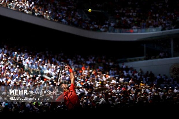 عکس‌های برگزیده مسابقات تنیس فرانسه