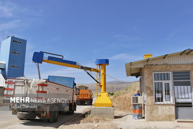 موسم برداشت گندم در شهرستان کوهدشت