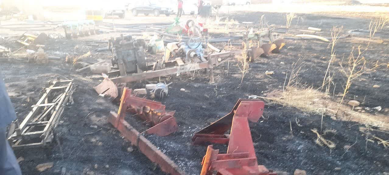 خسارت ۲۴ میلیارد ریالی آتشسوزی به مزارع گندم و جو خرمآباد