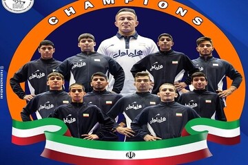 Iran Greco-Roman wrestlers win U17 Asian Championships