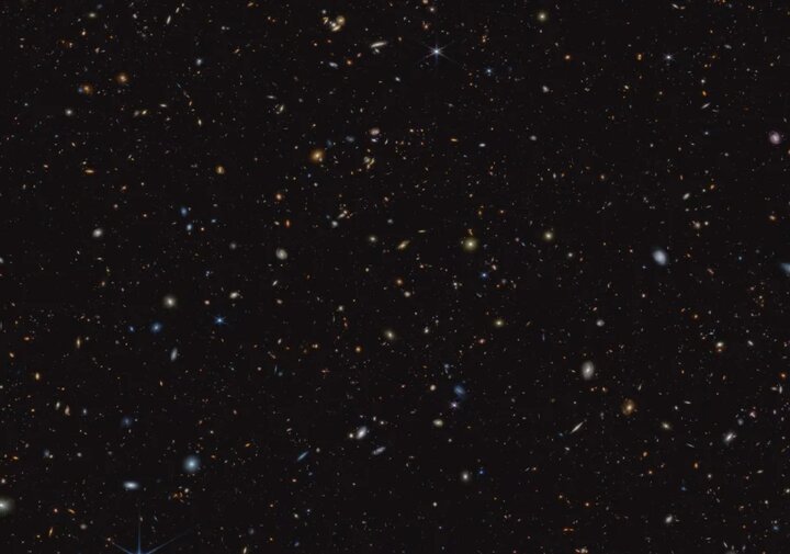 تصویر جدید تلسکوپ «جیمز وب» از ۴۵ هزار کهکشان 