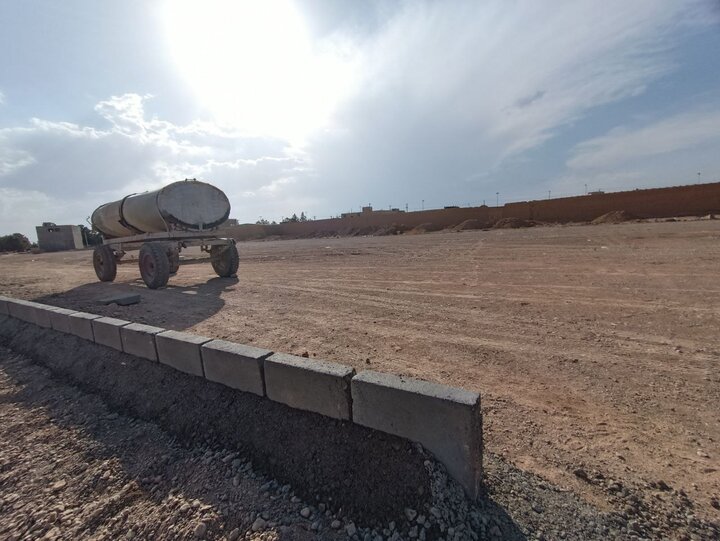 احداث خیابان داخل عرصه «کوشک تاریخی عزت آباد» 3