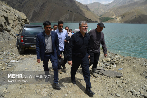 خسارت و ویرانی سیل در جاده چالوس 8