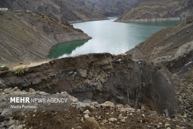 خسارت و ویرانی سیل در جاده چالوس 17