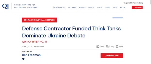 American foreign policy surrounded by fraudsters