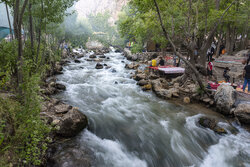 Pir-e Ghar tourism area in Chaharmahal and Bakhtiari province