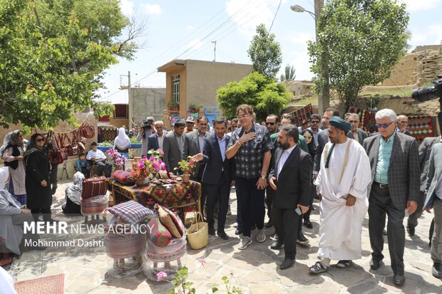 World Craft Council president visits Iran's Ardabil city