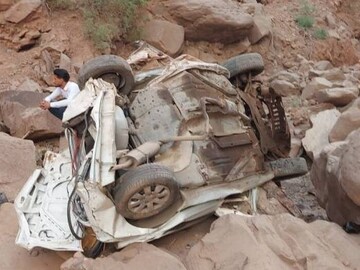 سقوط خودرو سواری به دره در محور نیشابور ـ کاشمر/ ۳ نفر کشته شدند