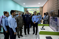 Unveiling ceremony of Iran's air traffic control simulator