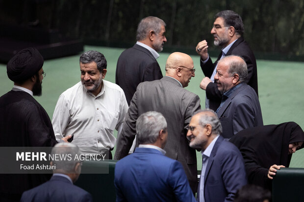 محمد علی زلفی گل وزیر علوم در جلسه رای اعتماد وزیر پیشنهادی صنعت، معدن و تجارت حضور دارد