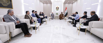 Iraq's Al-Hakim met with Iranian media delegation