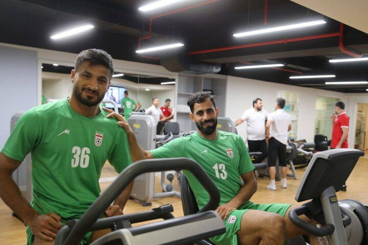 بازیکنان تیم ملی فوتبال ریکاوری کردند