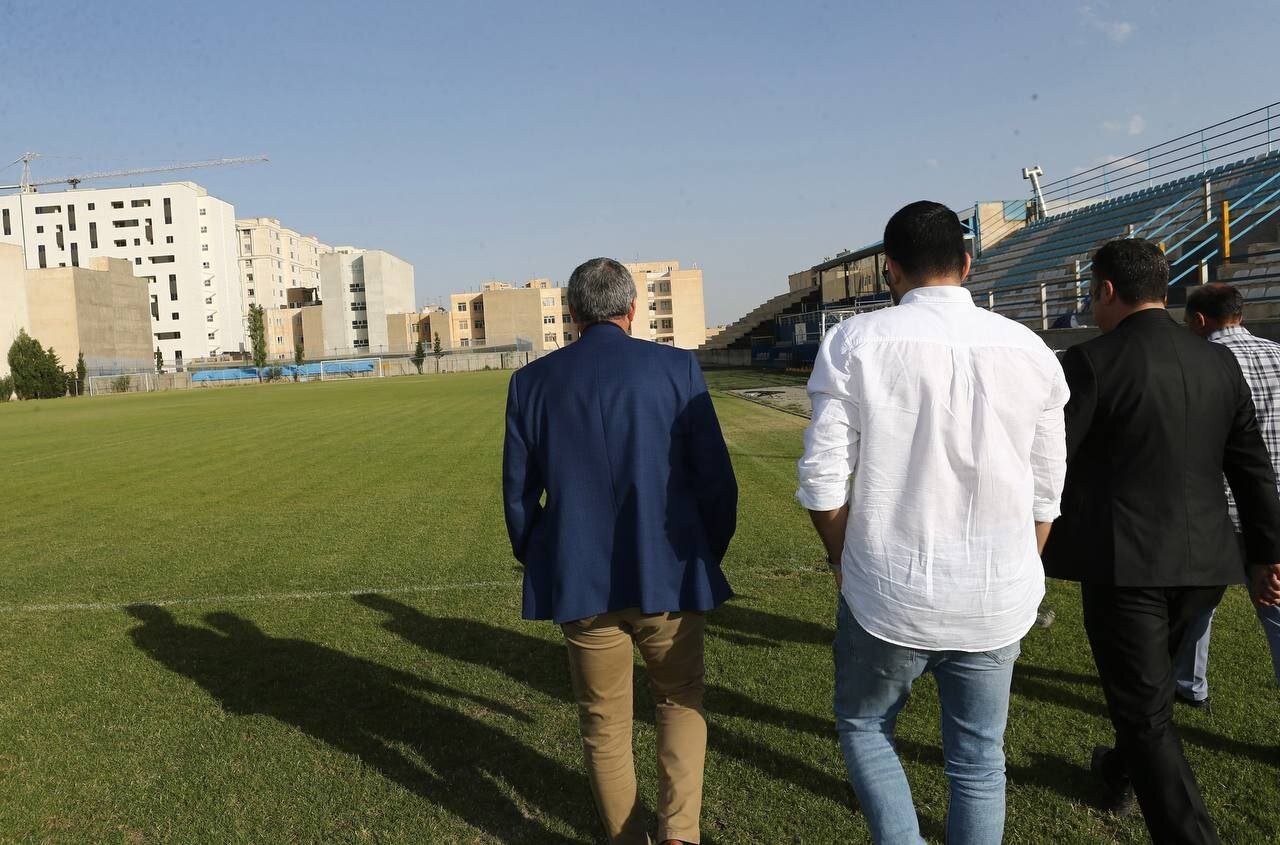 بازدید گزینه اسپانیایی از امکانات باشگاه استقلال