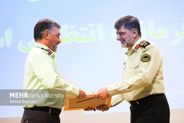 صوبۂ قم ایران میں پولیس افسران کی الوداعی اور تعارفی تقریب کا انعقاد