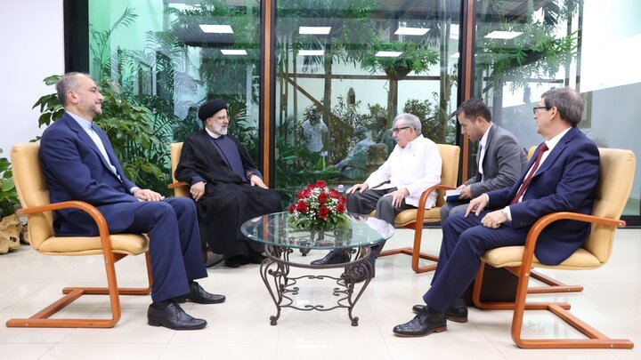 ایران اور کیوبا کے درمیان سیاسی تعلقات عروج پر ہیں، صدر رئیسی